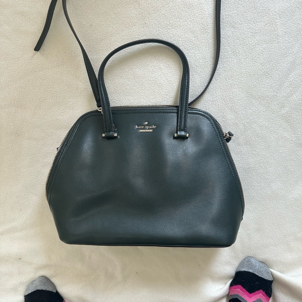 Hunter Green Kate Spade Crossbody Gem
